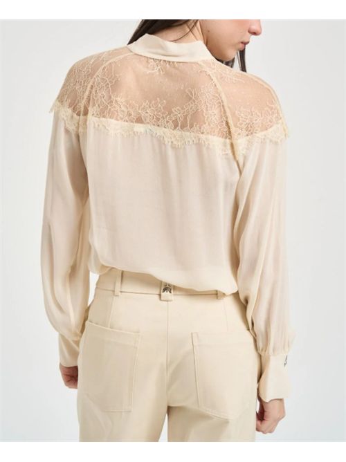 Camicia con inserti in pizzo Patrizia Pepe PATRIZIA PEPE | 8C0859-A692W409